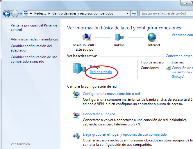 Como Cambiar La Configuracion De Red En Windows Vista